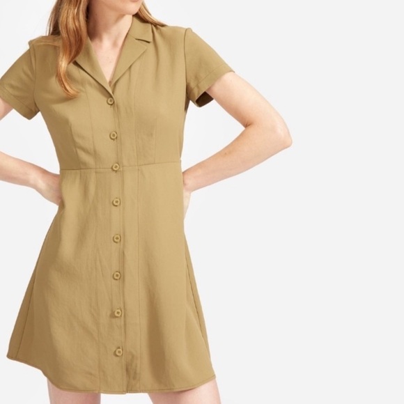 The Japanese Goweave Notch Shirtdress - Picture 2 of 8